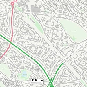 Liverpool L11 8 Map