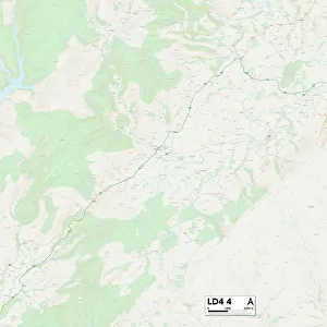 Llandrindod Wells LD4 4 Map
