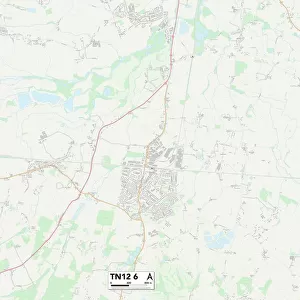 Maidstone TN12 6 Map