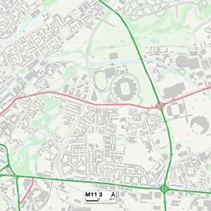 Manchester M11 3 Map