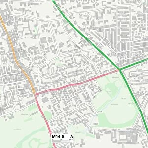 Manchester M14 5 Map
