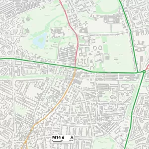 Manchester M14 6 Map