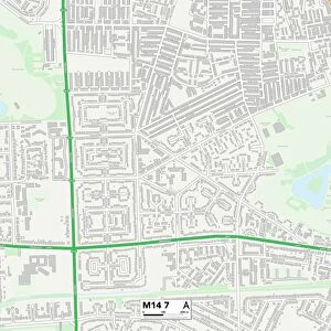 Manchester M14 7 Map