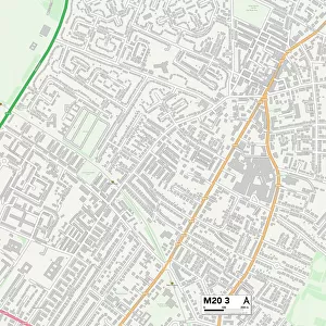 Manchester M20 3 Map