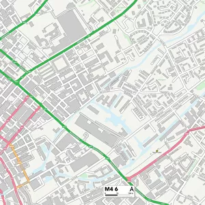Manchester M4 6 Map