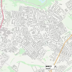 Manchester M40 9 Map