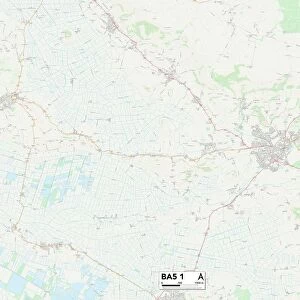 Mendip BA5 1 Map