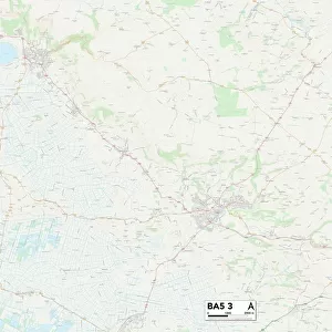 Mendip BA5 3 Map