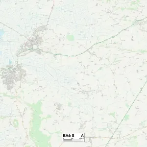 Mendip BA6 8 Map
