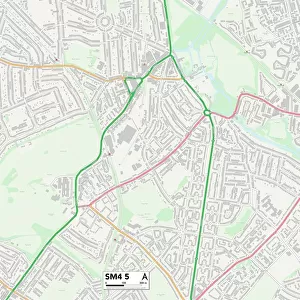 Merton SM4 5 Map
