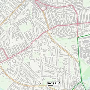 Merton SW19 3 Map
