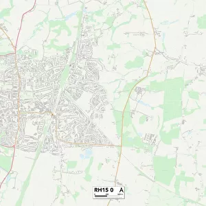 Mid Sussex RH15 0 Map