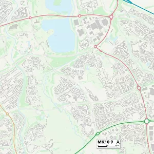 Milton Keynes MK10 9 Map