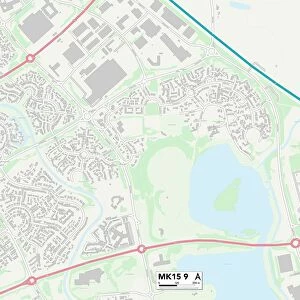 Milton Keynes MK15 9 Map