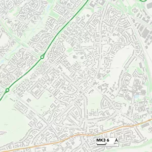 Milton Keynes MK3 6 Map