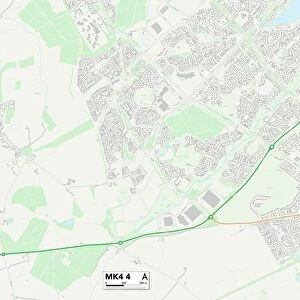 Milton Keynes MK4 4 Map