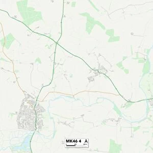 Milton Keynes MK46 4 Map