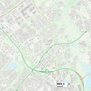 Milton Keynes MK6 3 Map
