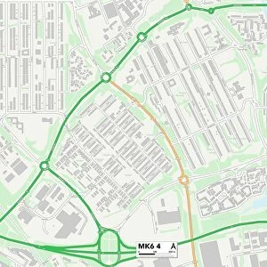 Milton Keynes MK6 4 Map