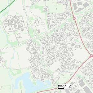 Milton Keynes MK7 7 Map