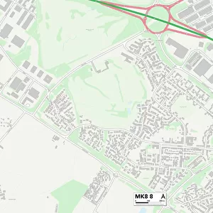 Milton Keynes MK8 8 Map