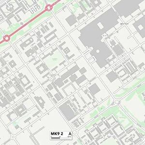 Milton Keynes MK9 2 Map