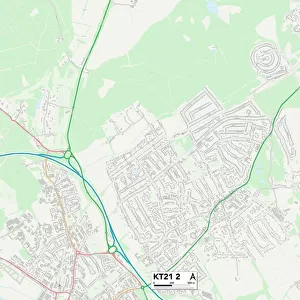 Mole Valley KT21 2 Map