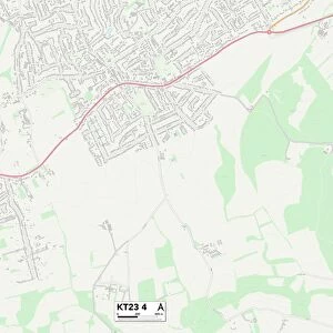 Mole Valley KT23 4 Map