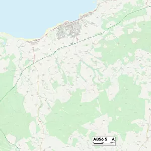 Moray AB56 5 Map