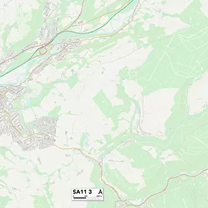 Neath Port Talbot SA11 3 Map