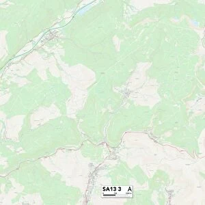 Neath Port Talbot SA13 3 Map