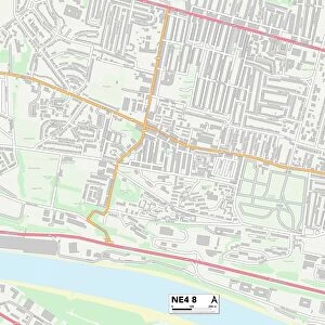 Newcastle NE4 8 Map