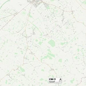 Newmarket CB8 9 Map