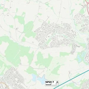 Newport NP20 7 Map