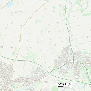 North Ayrshire KA13 6 Map