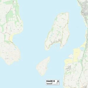 North Ayrshire KA28 0 Map