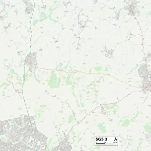 North Hertfordshire SG5 3 Map