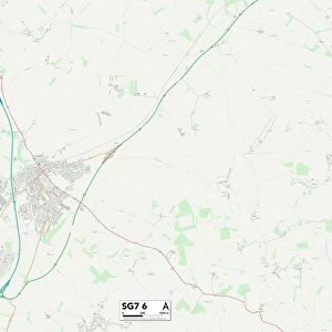North Hertfordshire SG7 6 Map