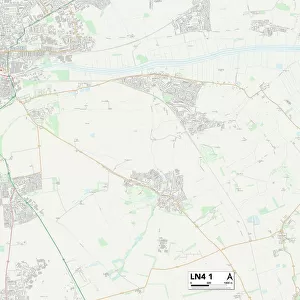 North Kesteven LN4 1 Map