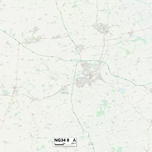 North Kesteven NG34 8 Map