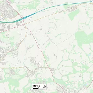 North Lanarkshire ML1 5 Map