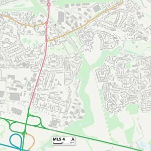 North Lanarkshire ML5 4 Map