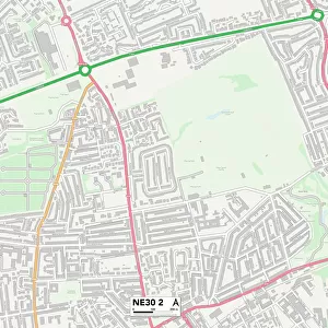 North Tyneside NE30 2 Map