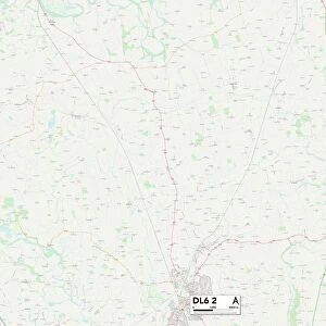 North Yorkshire DL6 2 Map