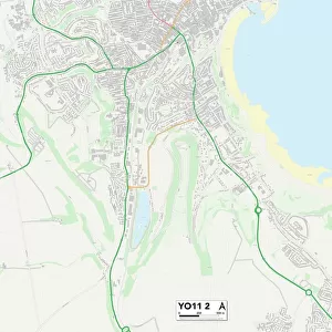 North Yorkshire YO11 2 Map
