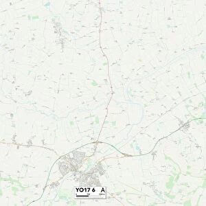 North Yorkshire YO17 6 Map