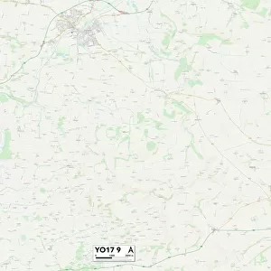 North Yorkshire YO17 9 Map