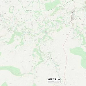 North Yorkshire YO22 5 Map
