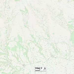 North Yorkshire YO62 7 Map