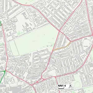 Northampton NN1 4 Map